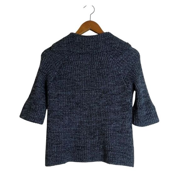 BCBGMaxarzia grey knit wool blend cardigan - Picture 6 of 8